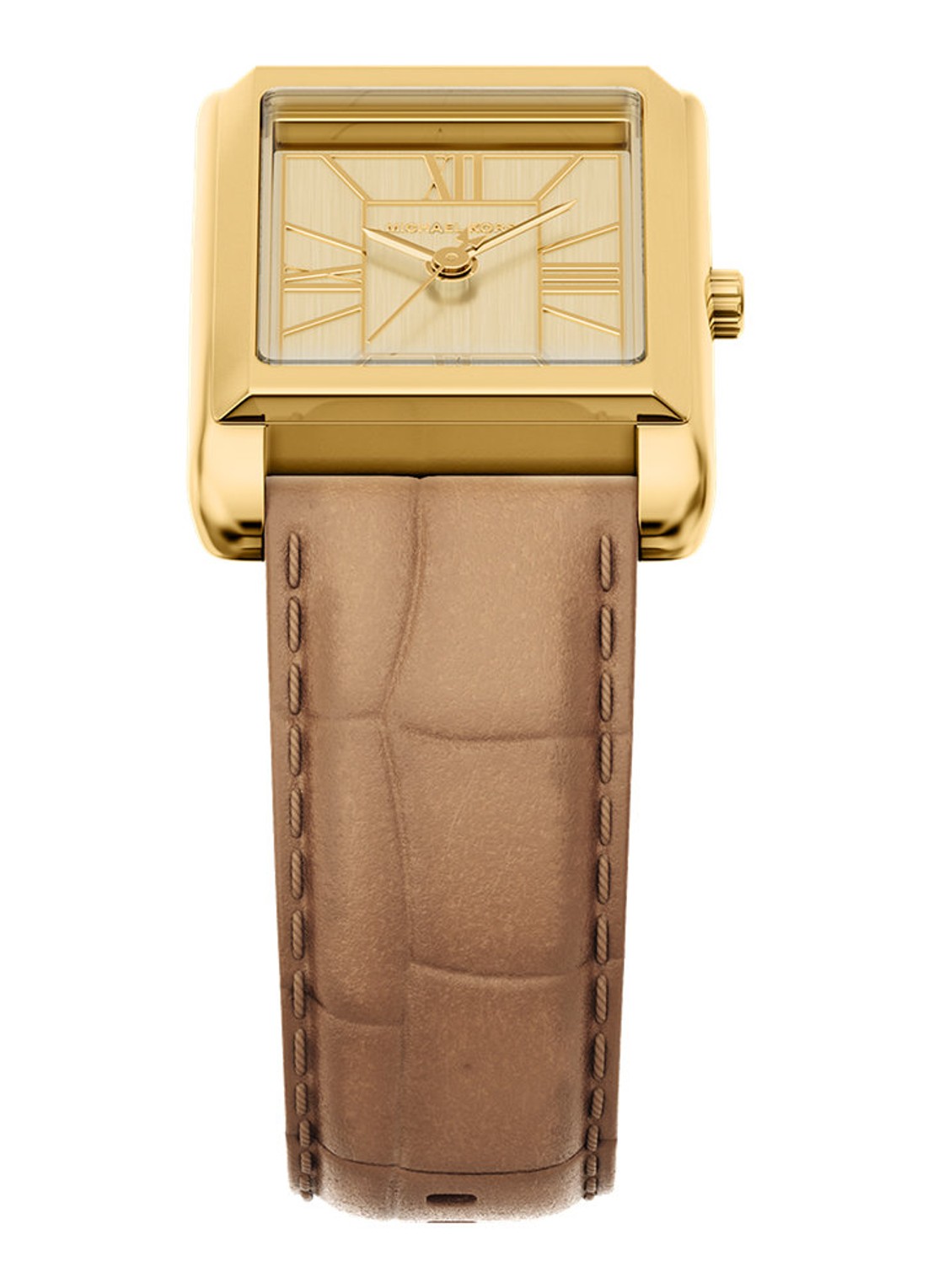 Michael Kors Essex horloge MK7584 - detail 3 goud