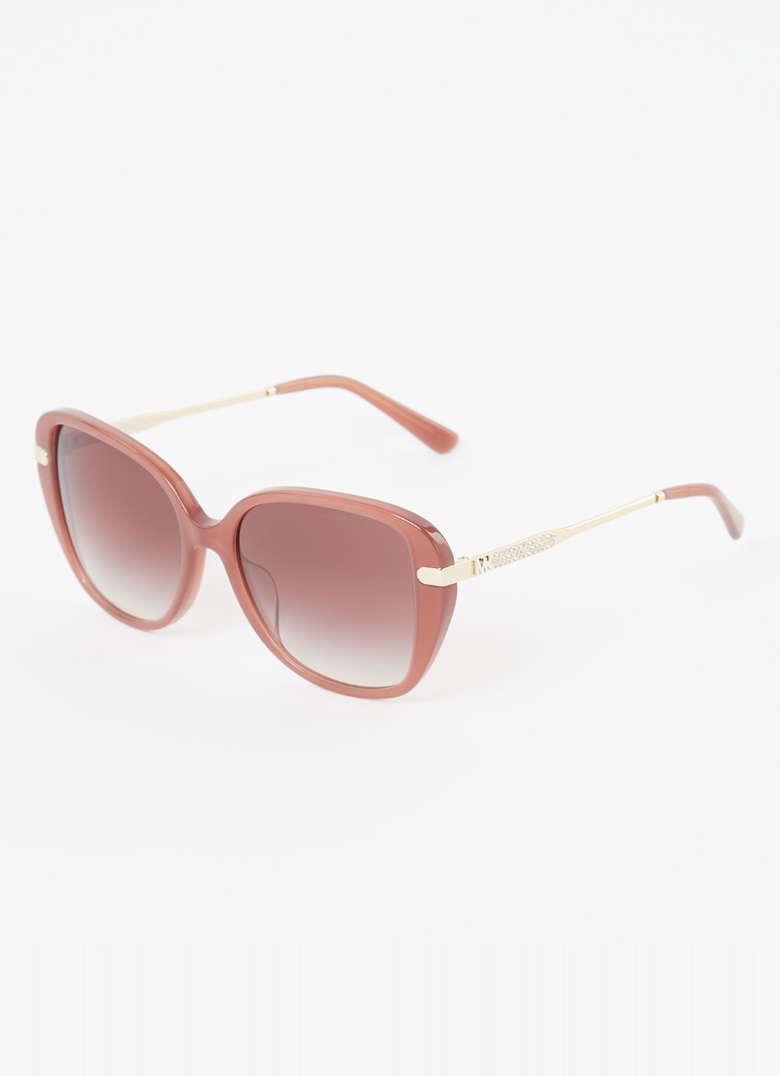 Michael Kors Flatiron zonnebril MK2185 - voorkant roze
