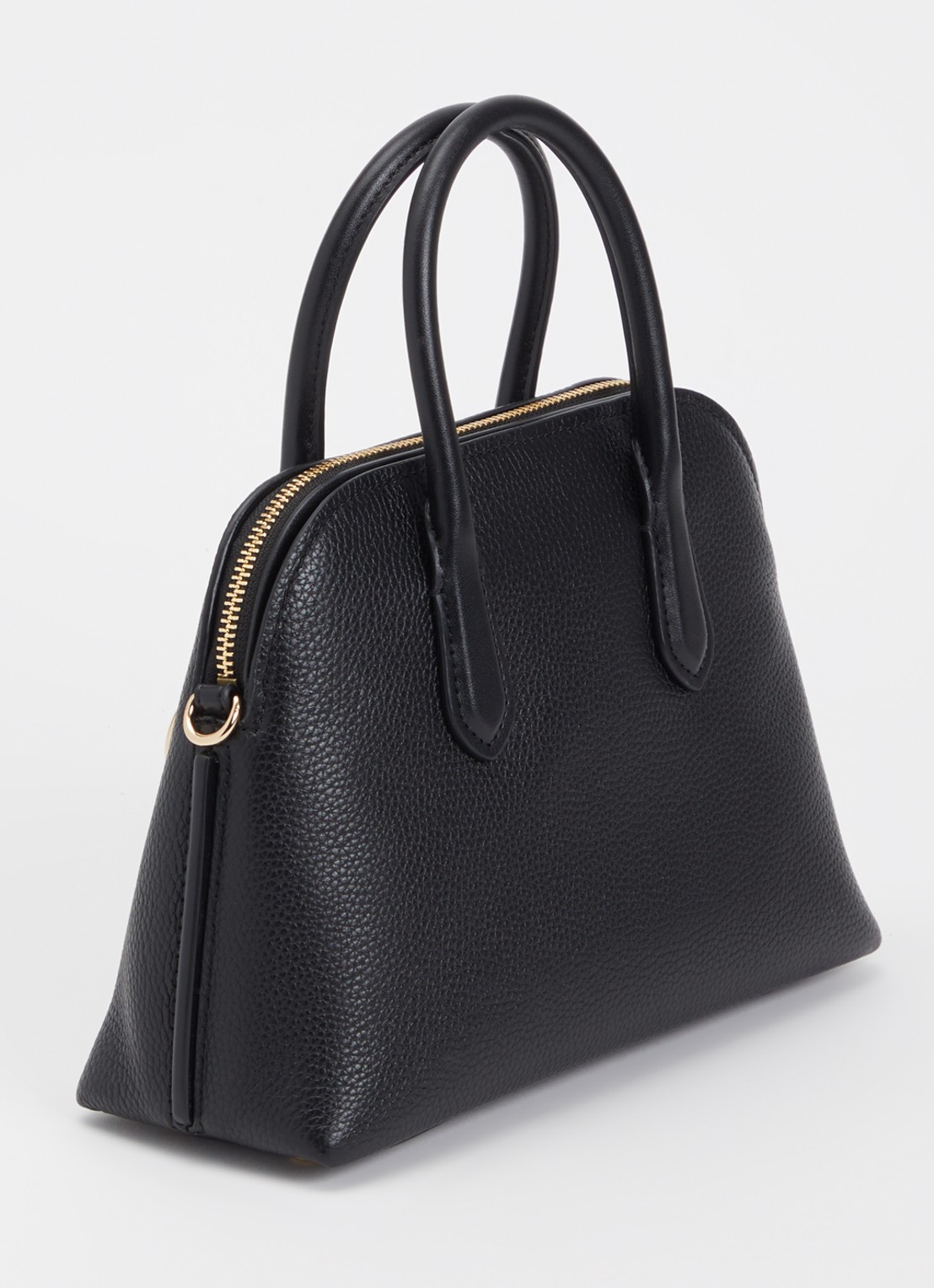 Michael Kors Freddie Medium handtas met tasbedel en afneembare schouderriem - achterkant 5 zwart