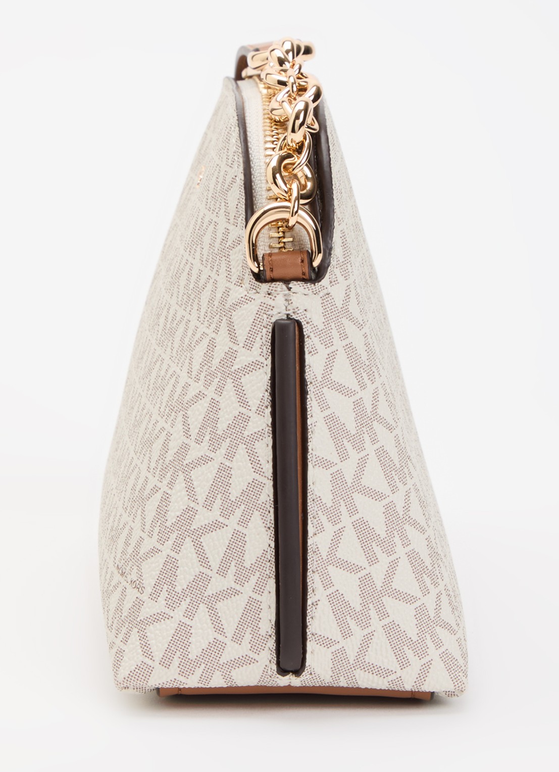 Michael Kors Freddie Small crossbodytas met logoprint - detail 2 creme