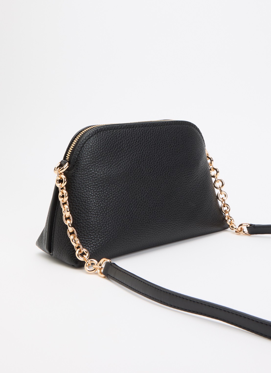 Michael Kors Freddie Small crossbodytas met verstelbare schouderriem - achterkant 4 zwart