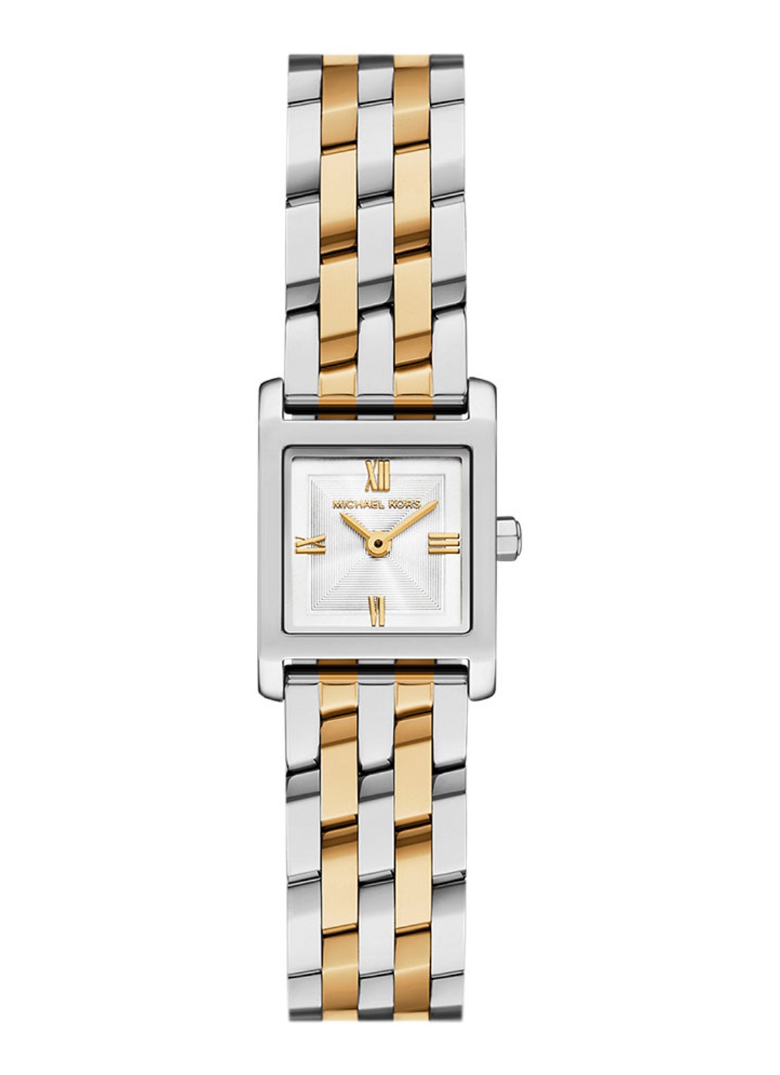 Michael Kors Georgie horloge MK7612 - voorkant zilver