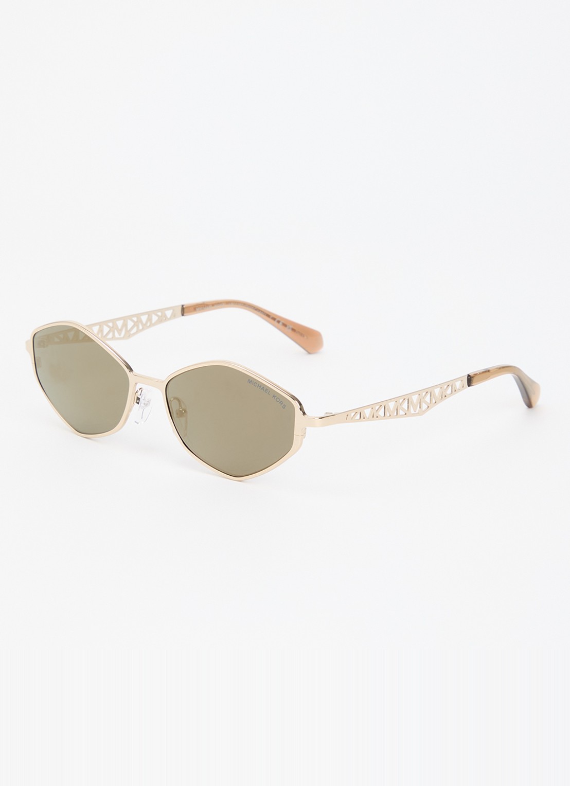Michael Kors Gold Coast zonnebril MK1181 - voorkant goud