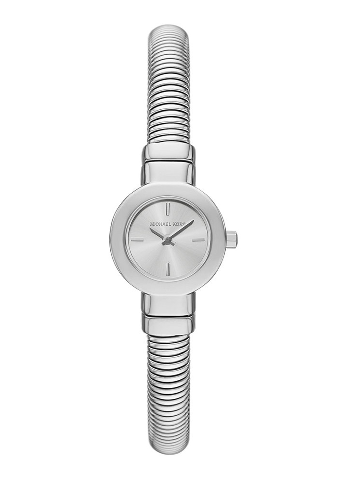 Michael Kors Gramercy horloge MK7529 - voorkant zilver