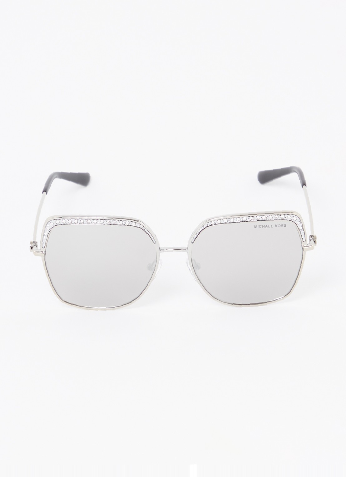 Michael Kors Greenpoint zonnebril MK1141 - detail zilver