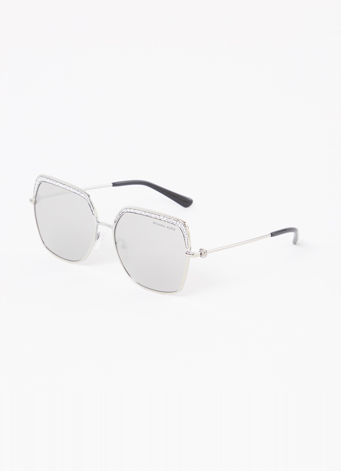 Michael Kors Greenpoint zonnebril MK1141 - voorkant 4 zilver