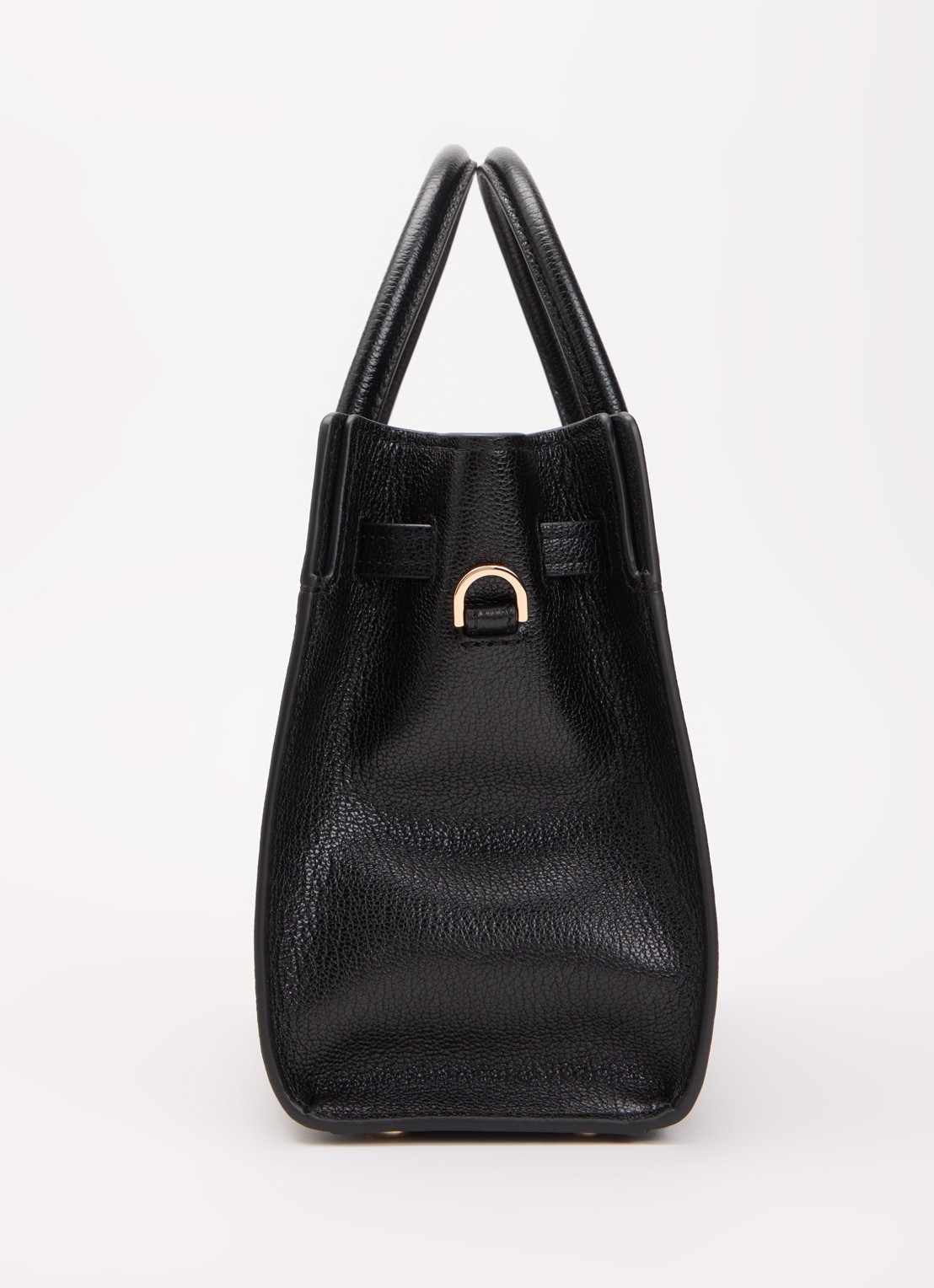 Michael Kors Hamilton Small handtas met afneembare schouderriem - detail 4 zwart