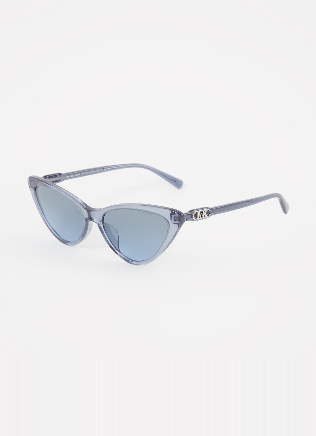 Michael Kors Harbour Island zonnebril MK2195U - voorkant staalblauw