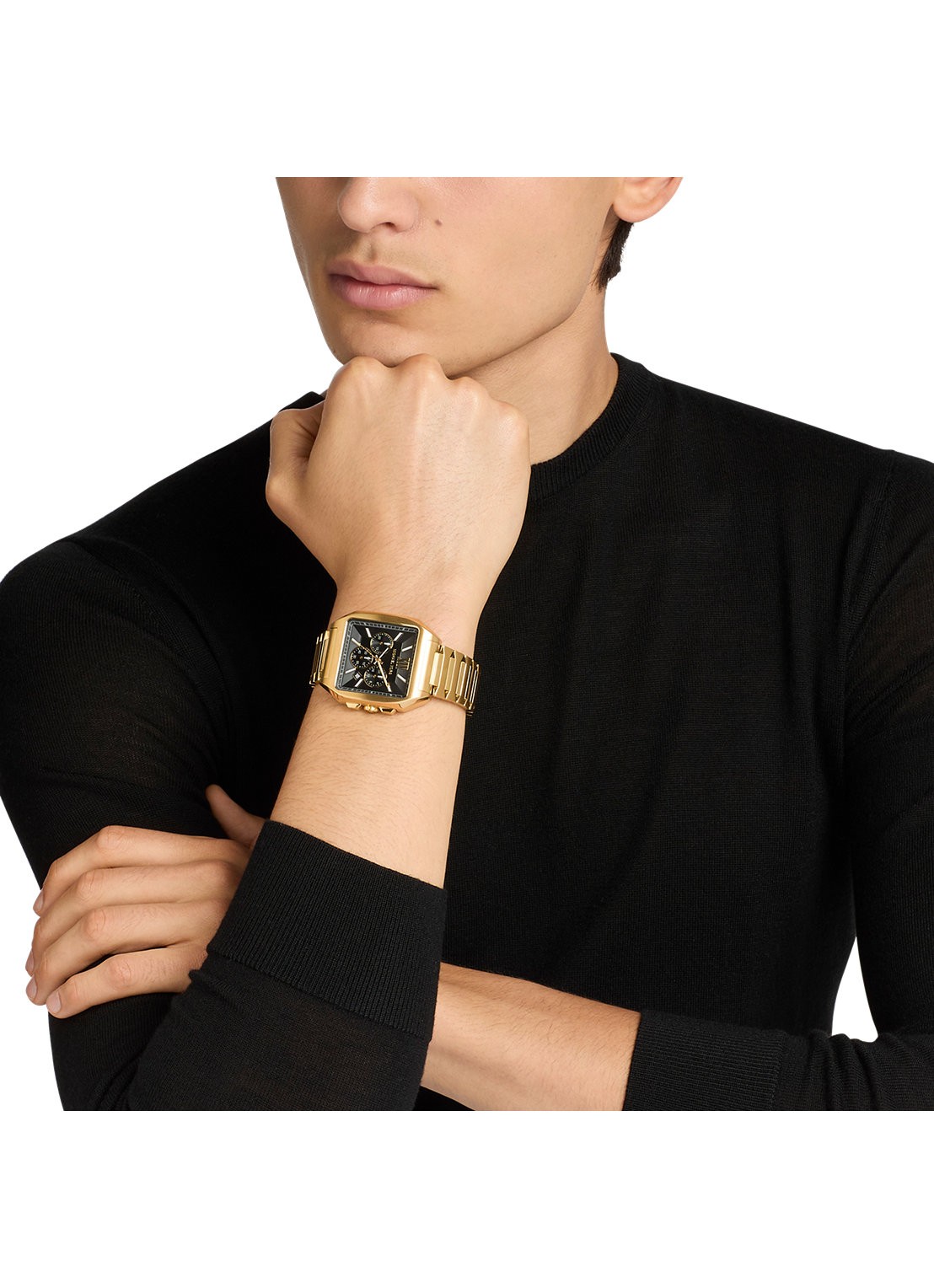 Michael Kors Hayes horloge MK9281 - detail 4 goud