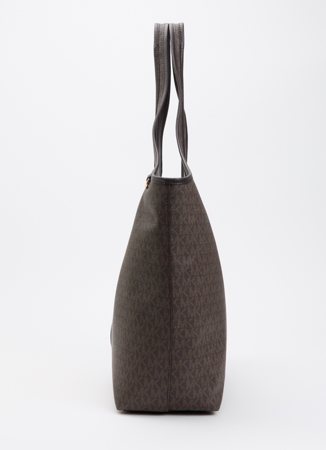 Michael Kors Henly Large shopper met logoprint - detail 3 chocoladebruin