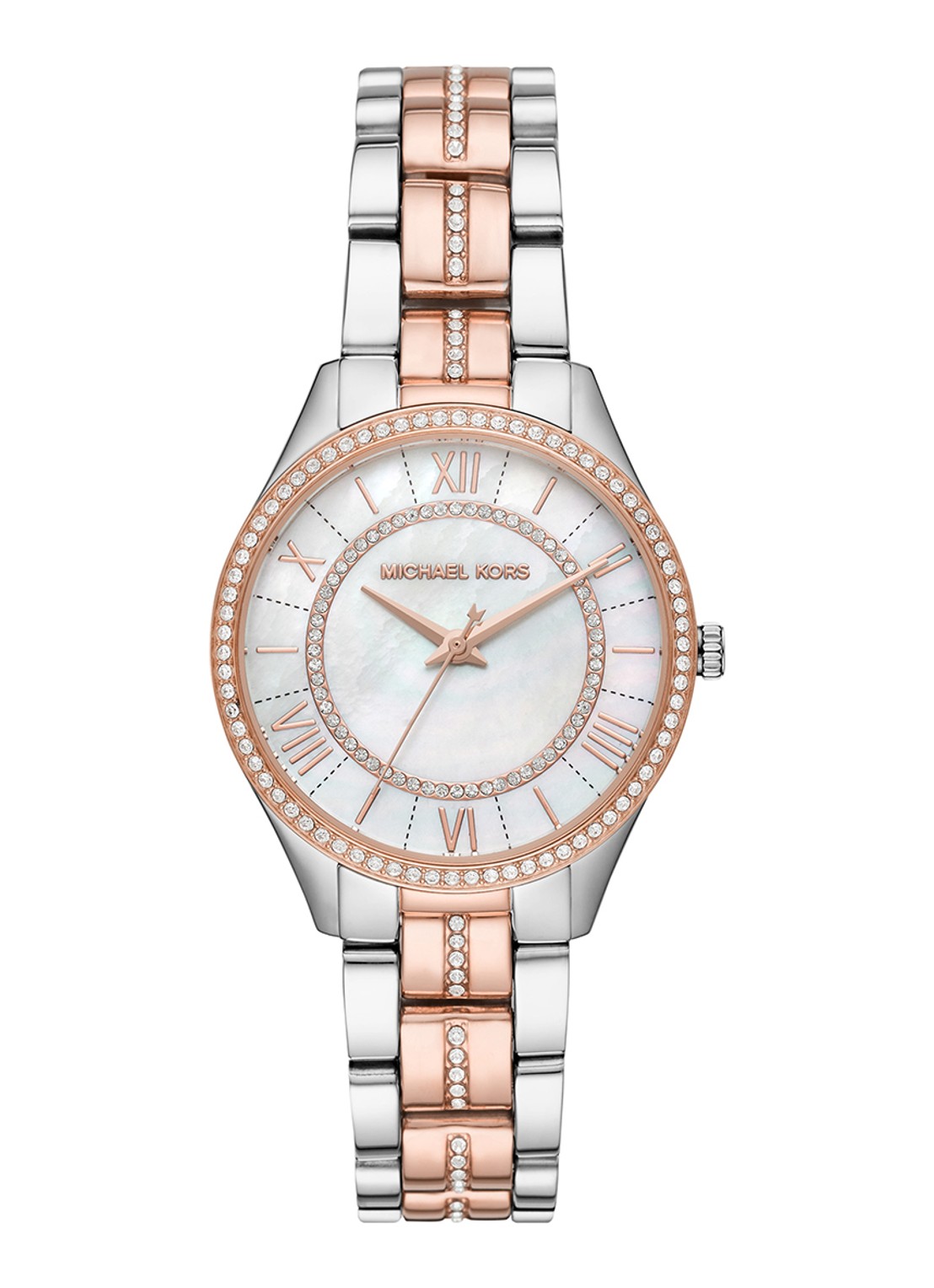 Michael Kors Horloge MK3979 - voorkant zilver