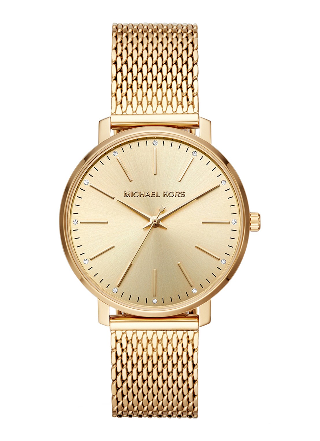 Michael Kors Horloge MK4339 - voorkant goud