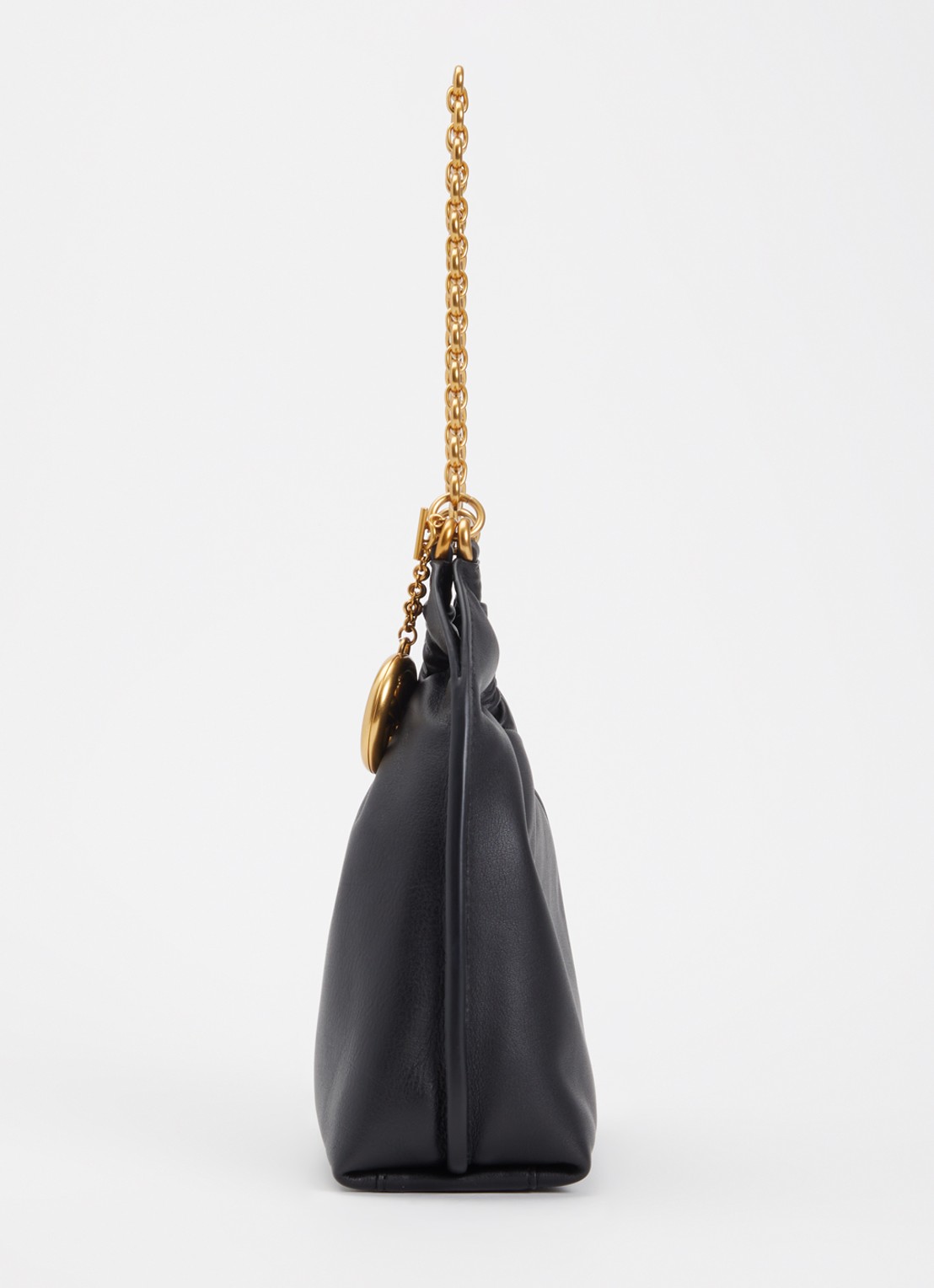 Michael Kors Indie Medium schoudertas met logo - detail 4 zwart