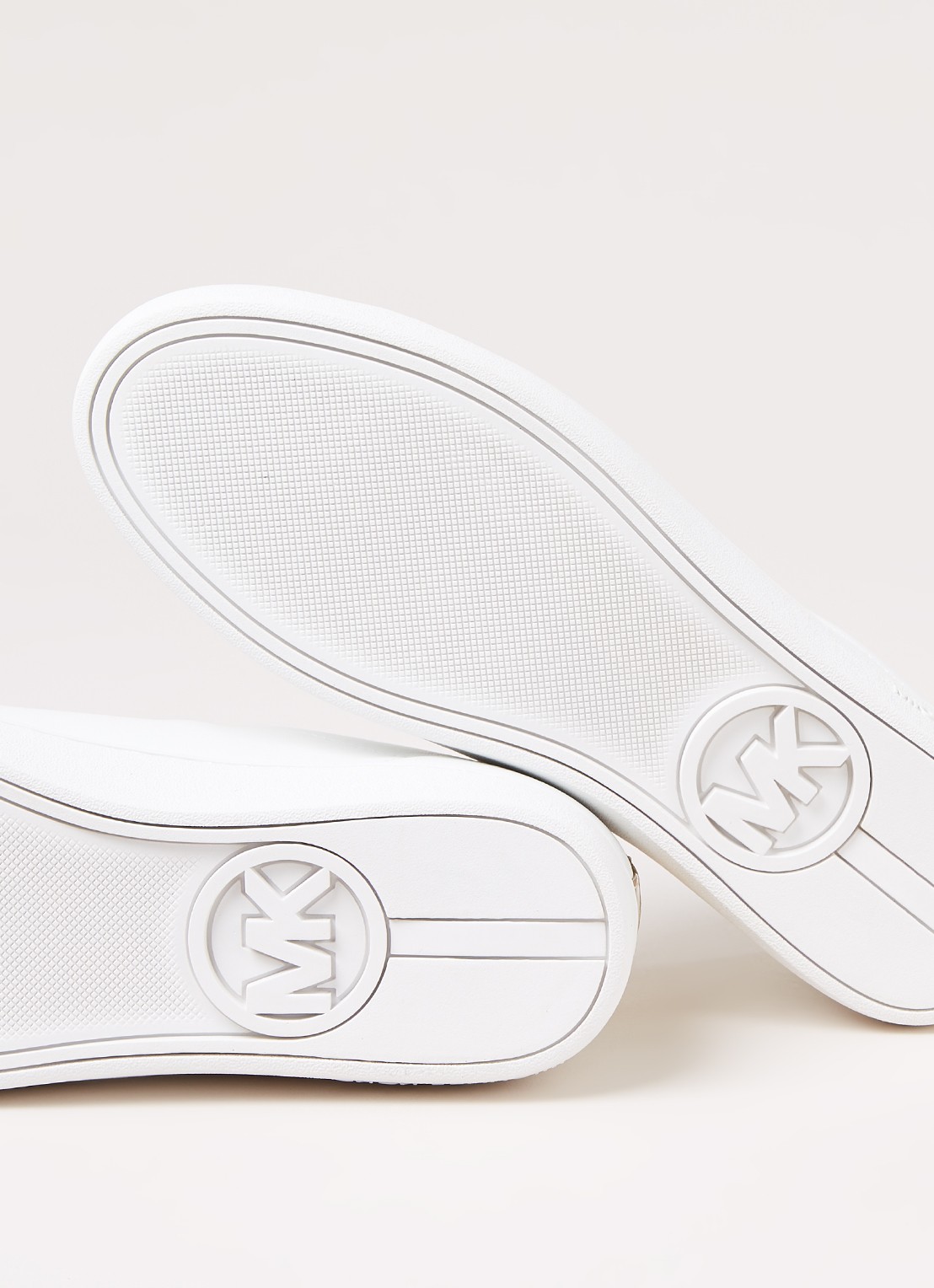 Michael Kors Irving sneaker van leer - detail 6 wit