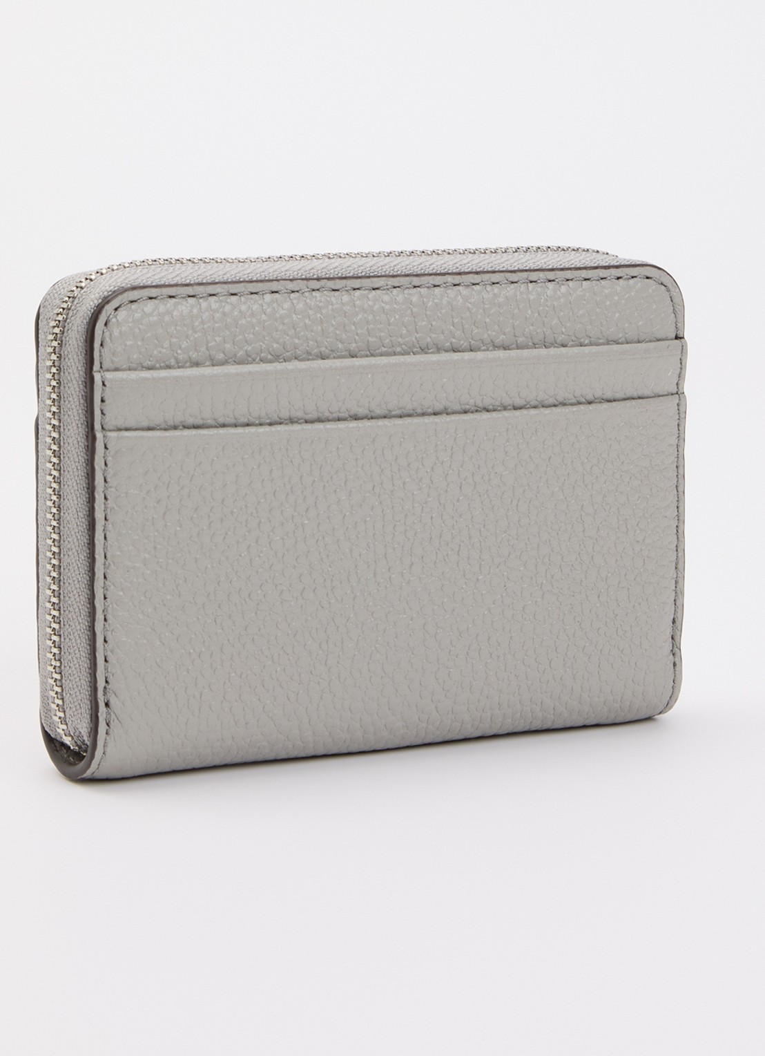 Michael Kors Jet Set Small portemonnee van leer - achterkant grijs