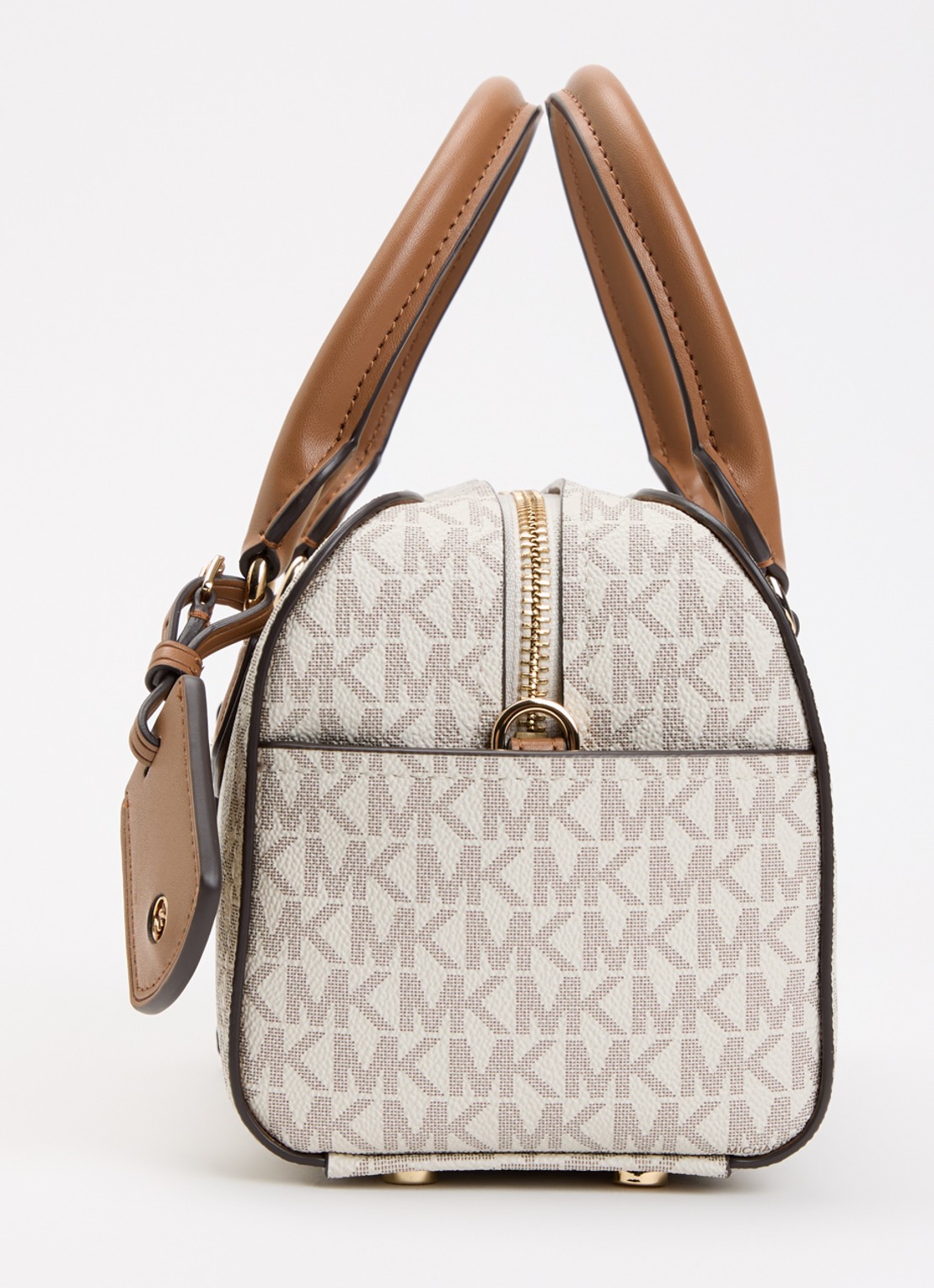 Michael Kors Jet set travel XS crossbodytas van canvas met logo  - detail 6 beige