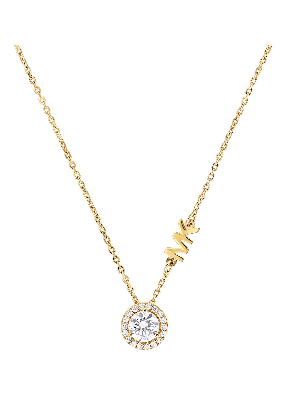 Michael Kors Ketting verguld MKC1208AN710 - voorkant goud