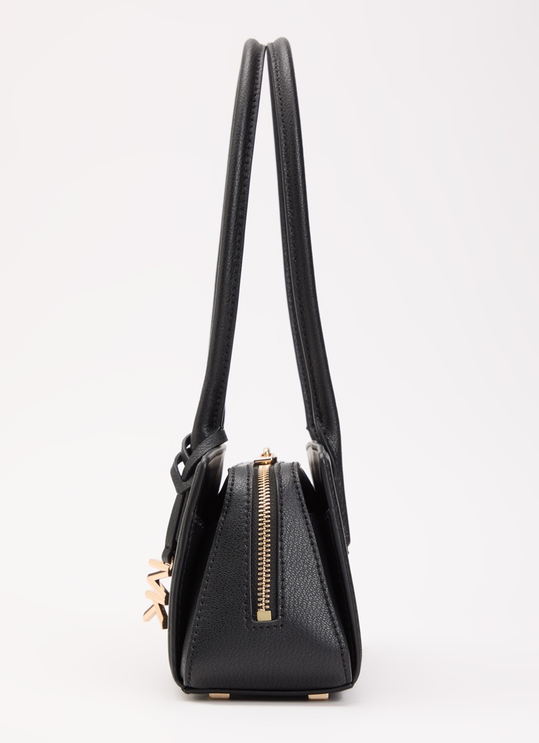 Michael Kors Laila Small handtas van leer met logo - detail 4 zwart