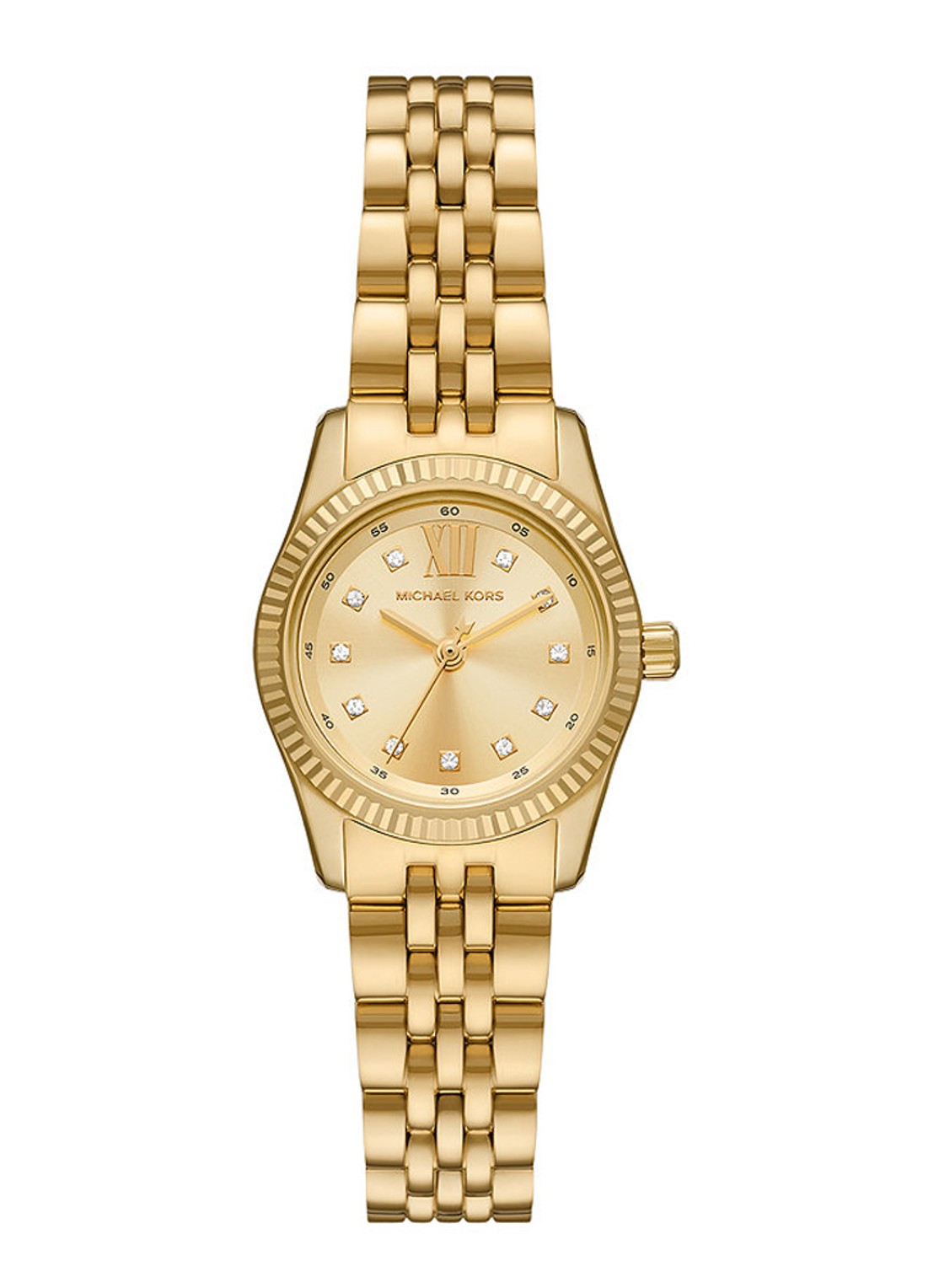 Michael Kors Lexington horloge MK4741 - voorkant goud
