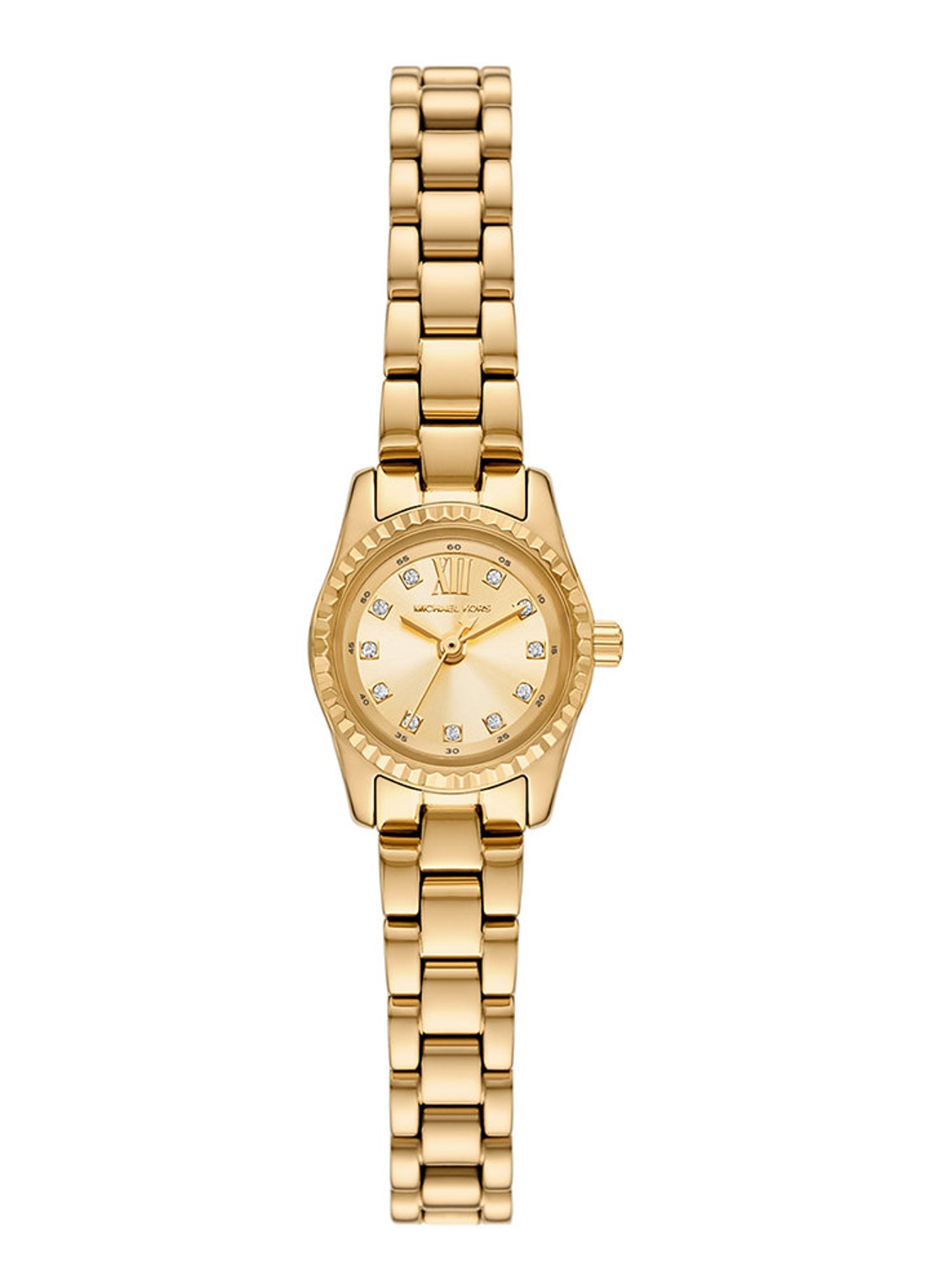 Michael Kors Lexington horloge MK4862 - voorkant 3 goud