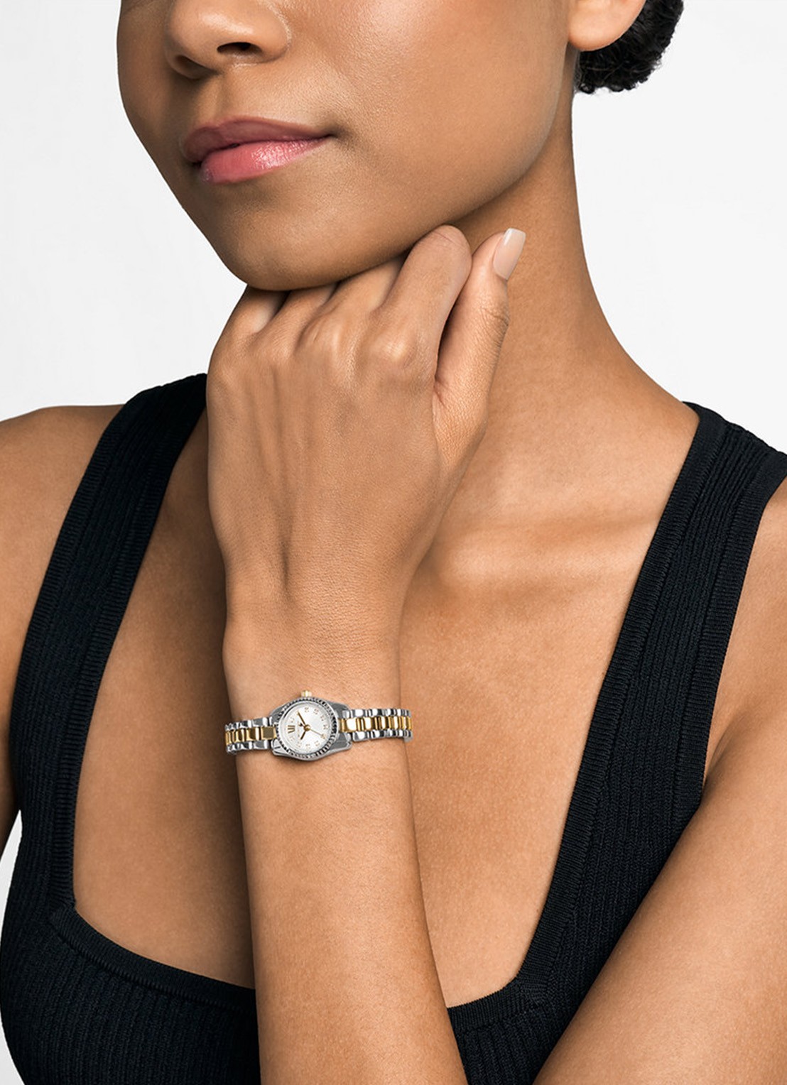 Michael Kors Lexington Horloge MK4903 - voorkant 2 zilver