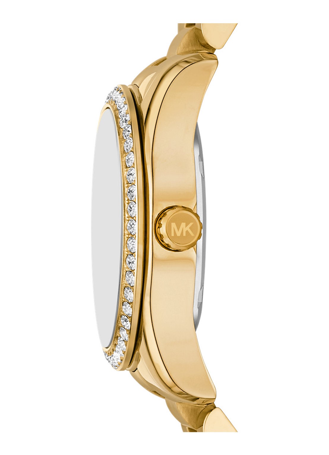 Michael Kors Lexington horloge MK4982 - detail 2 goud
