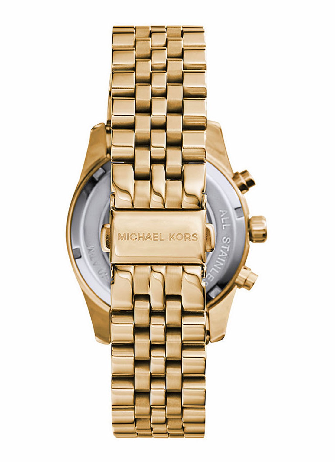 Michael Kors Lexington horloge MK7378 - detail goud