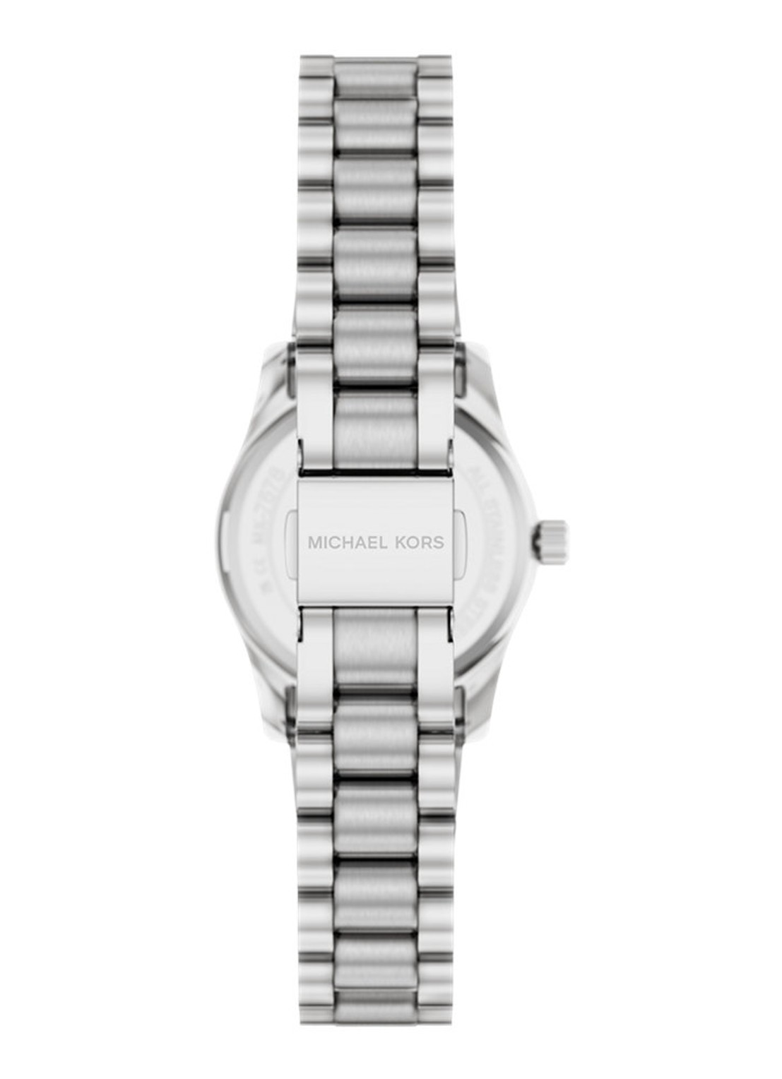 Michael Kors Lexington horloge MK7580 - detail zilver