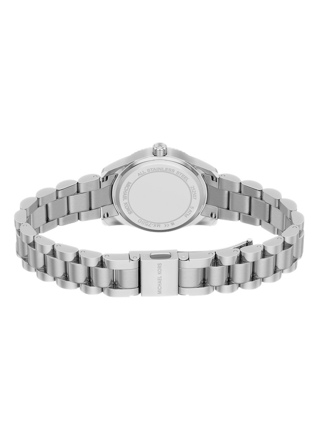 Michael Kors Lexington horloge MK7580 - detail 4 zilver