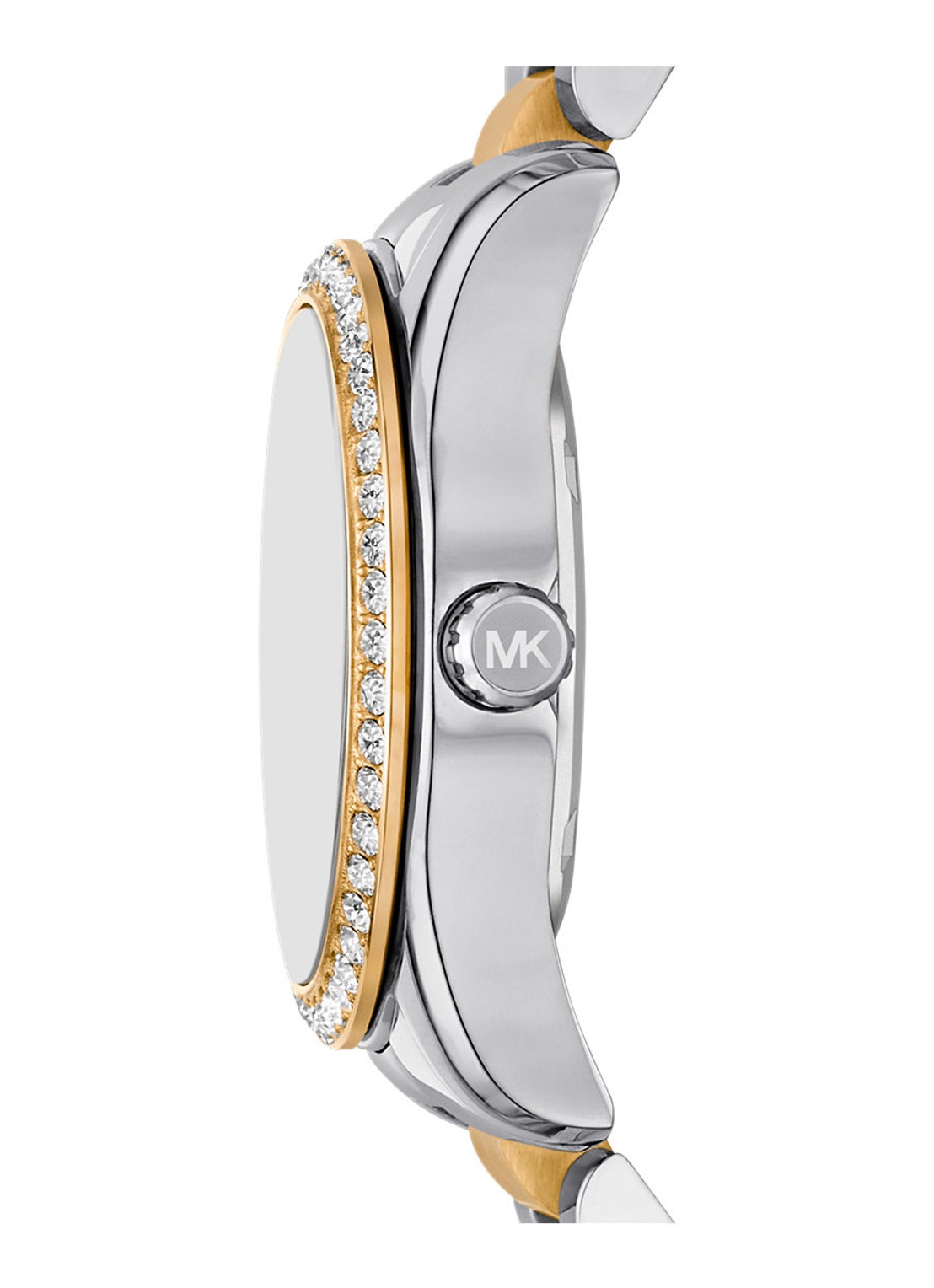 Michael Kors Lexington horloge MK7609 - detail 3 zilver