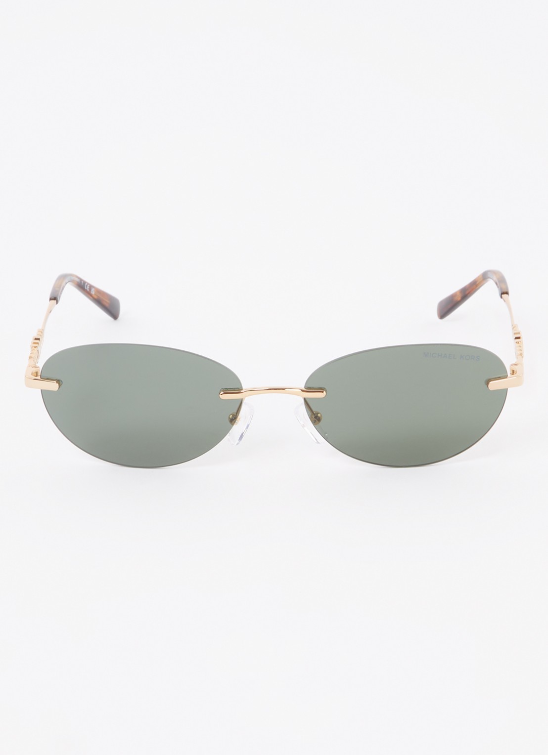 Michael Kors Manchester zonnebril MK1151 - detail goud