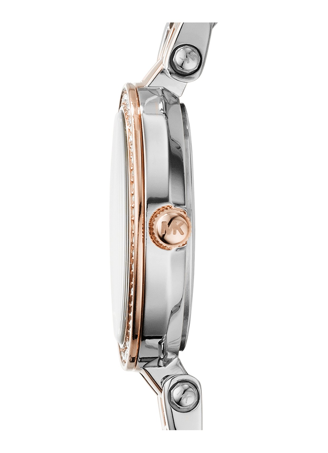 Michael Kors Mini Darci horloge MK3298 - detail roségoud