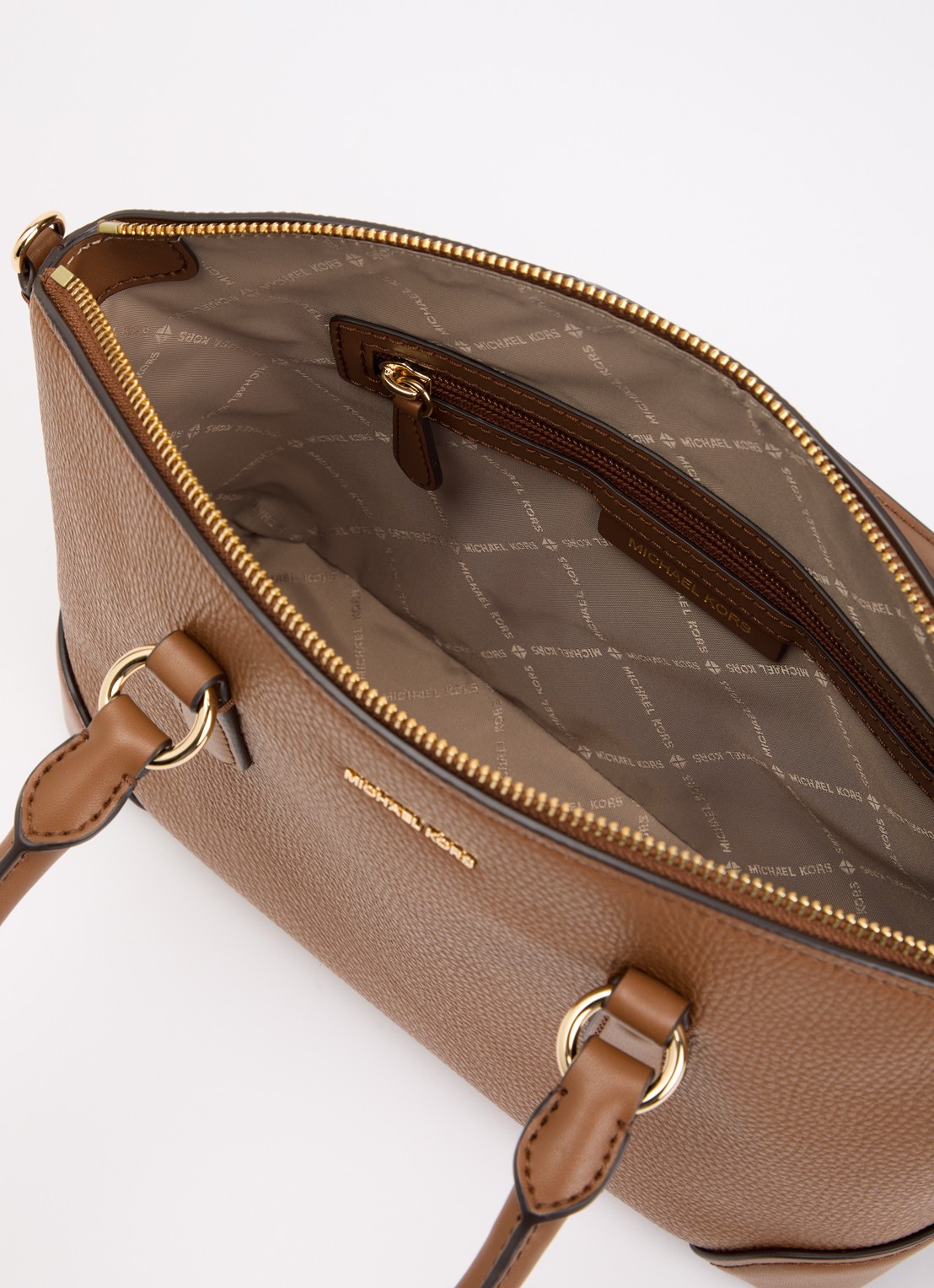 Michael Kors Murphy handtas met afneembare schouderriem - detail 3 bruin