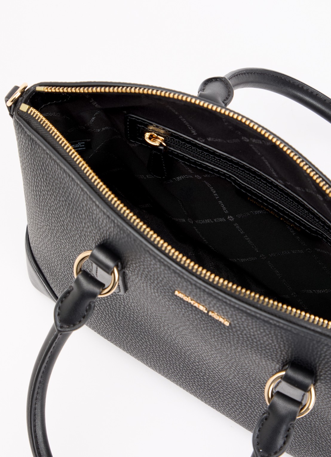 Michael Kors Murphy handtas met afneembare schouderriem - detail 3 zwart