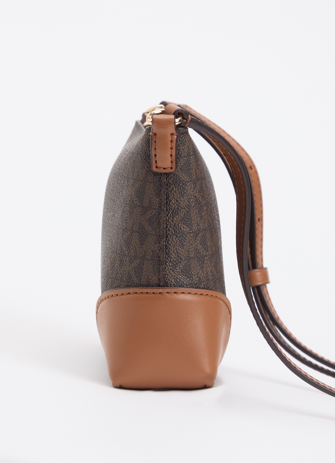 Michael Kors Murphy schoudertas met logoprint - detail 4 bruin
