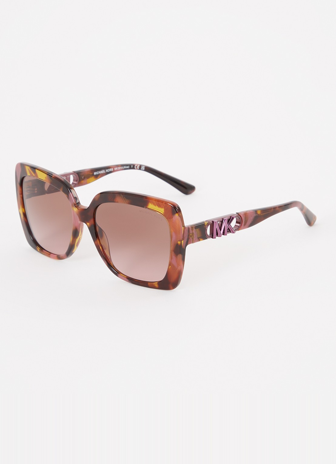 Michael Kors Nice zonnebril MK2213 - voorkant 4 bruin