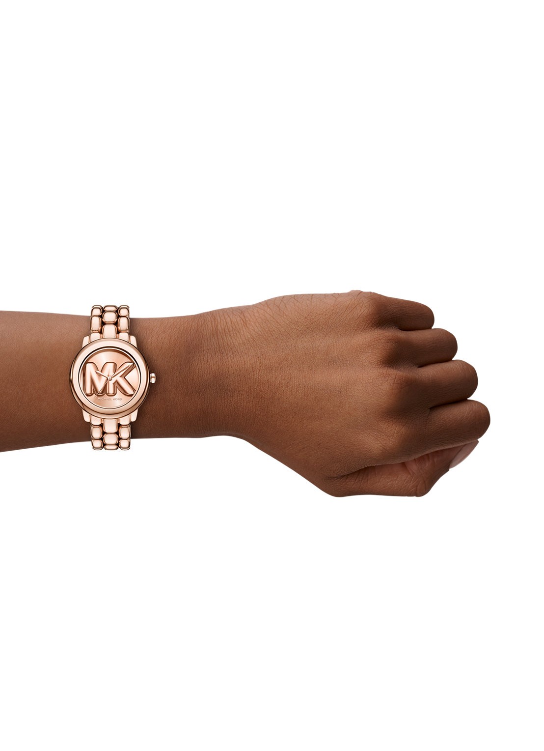 Michael Kors Phoebe horloge MK4962 - detail 4 roségoud