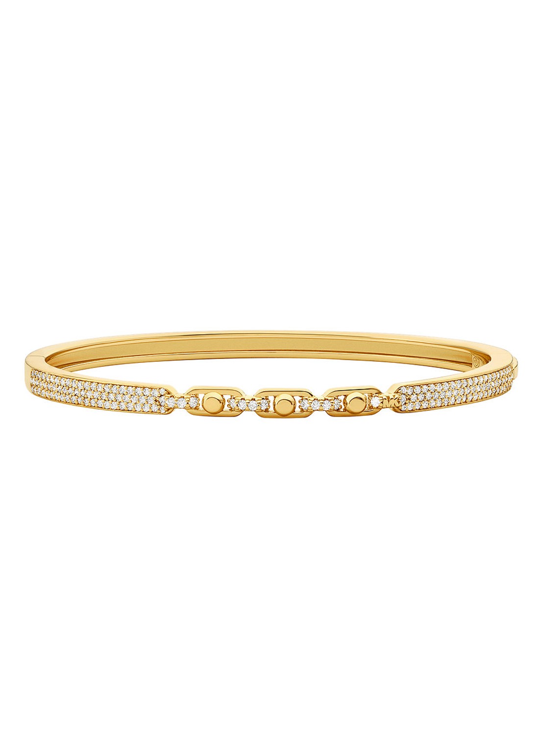 Michael Kors Premium armband MKC1735CZ710 - voorkant 2 goud