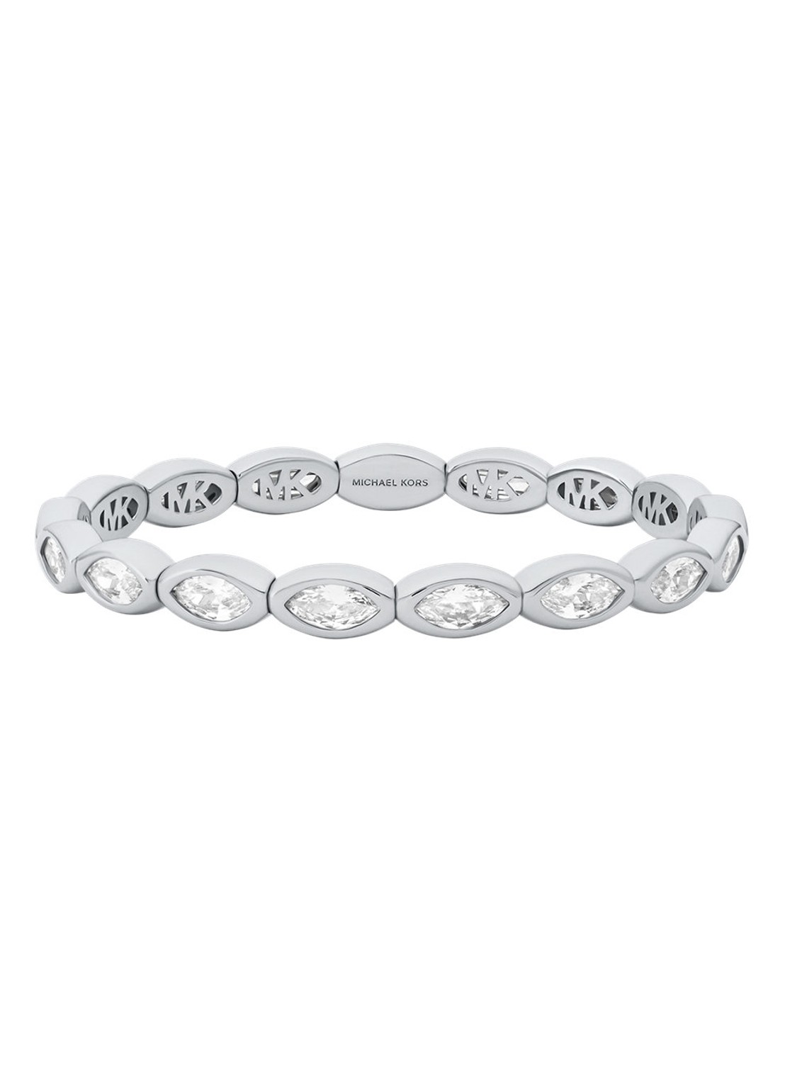 Michael Kors Premium armband MKJ8673040 - voorkant zilver