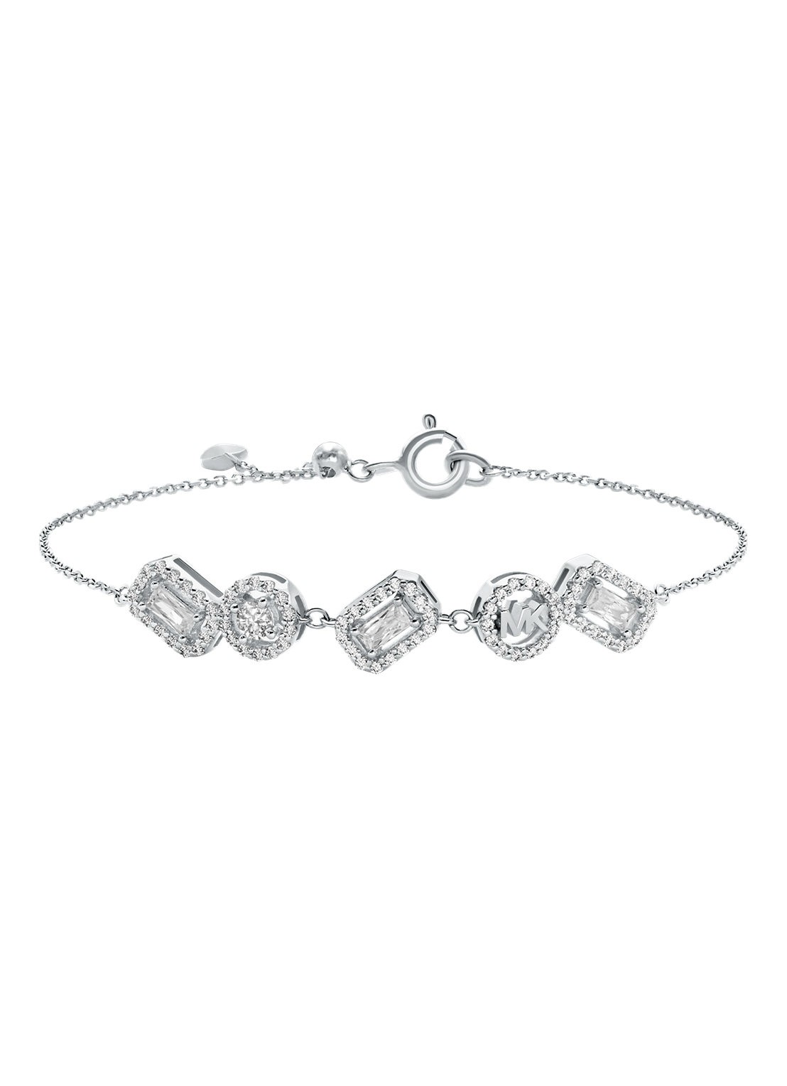 Michael Kors Premium armband van zilver MKC1842040 - voorkant 2 zilver