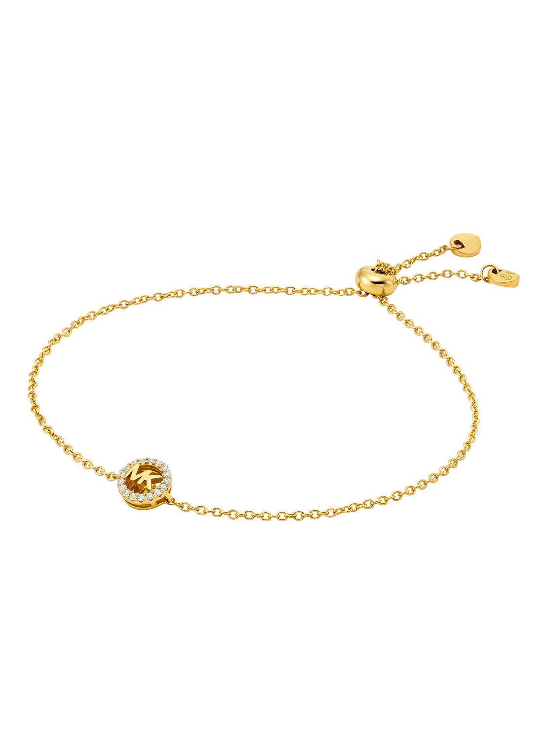 Michael Kors Premium armband verguld MKC1762CZ710 - voorkant goud