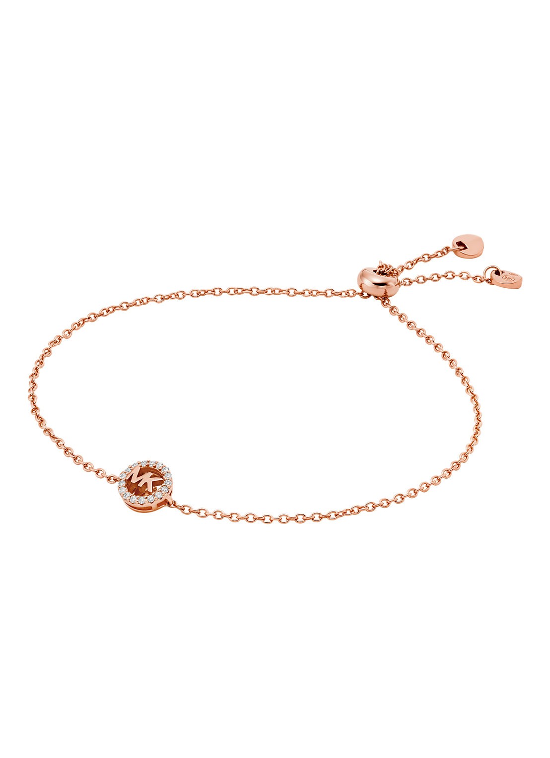 Michael Kors Premium armband verguld MKC1762CZ791 - voorkant roségoud