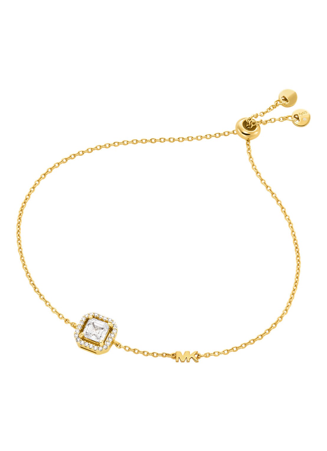 Michael Kors Premium armband verguld MKC1844710 - voorkant goud