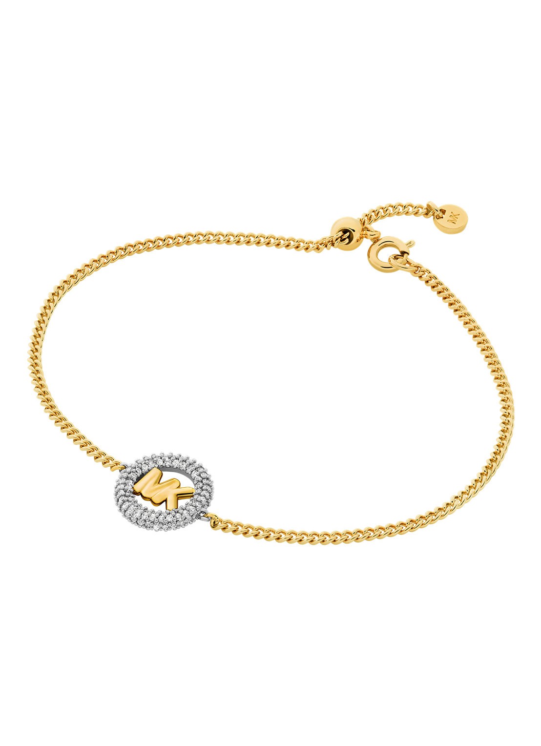 Michael Kors Premium armband verguld MKJ8577931 - voorkant 2 goud