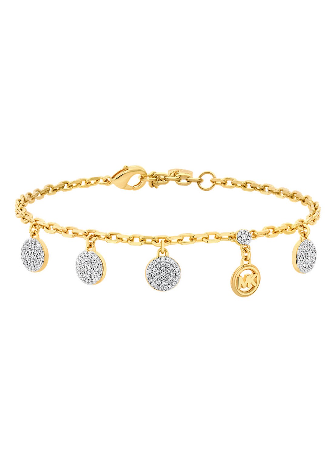 Michael Kors Premium armband verguld MKJ8631931 - voorkant goud