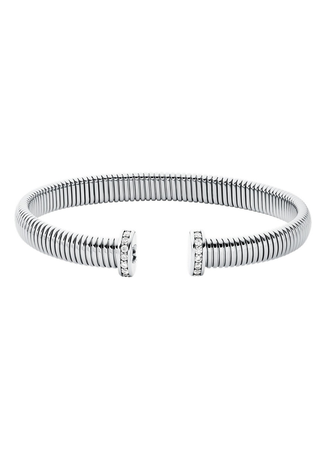 Michael Kors Premium bangle MKJ8624040 - voorkant 2 zilver