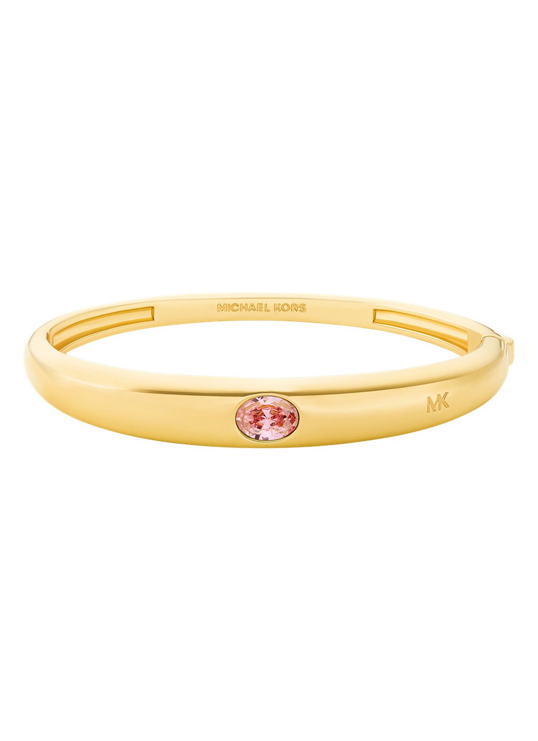 Michael Kors Premium bangle verguld MKJ8628710 - voorkant goud