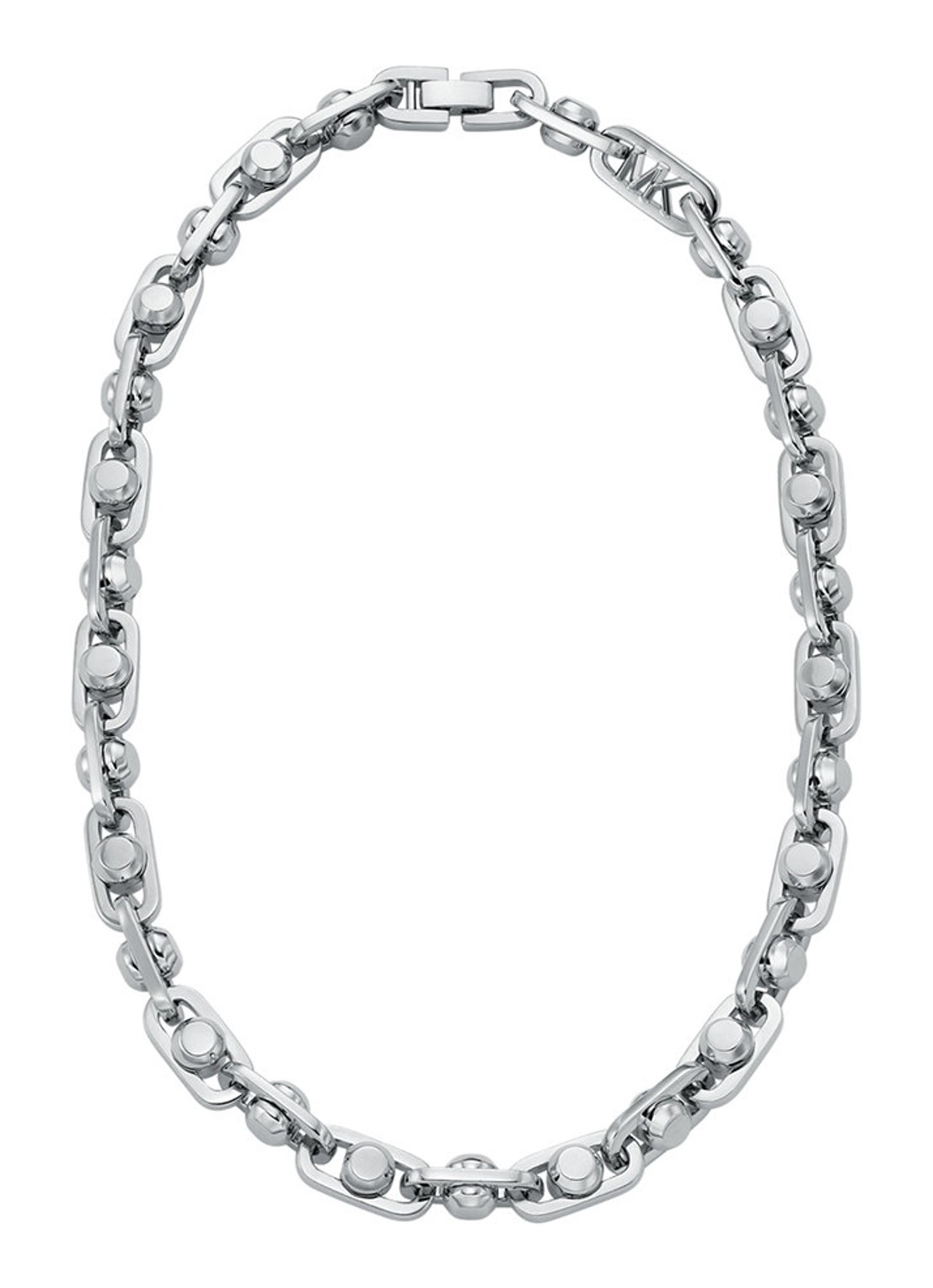 Michael Kors Premium ketting MKJ835500040 - voorkant 3 zilver