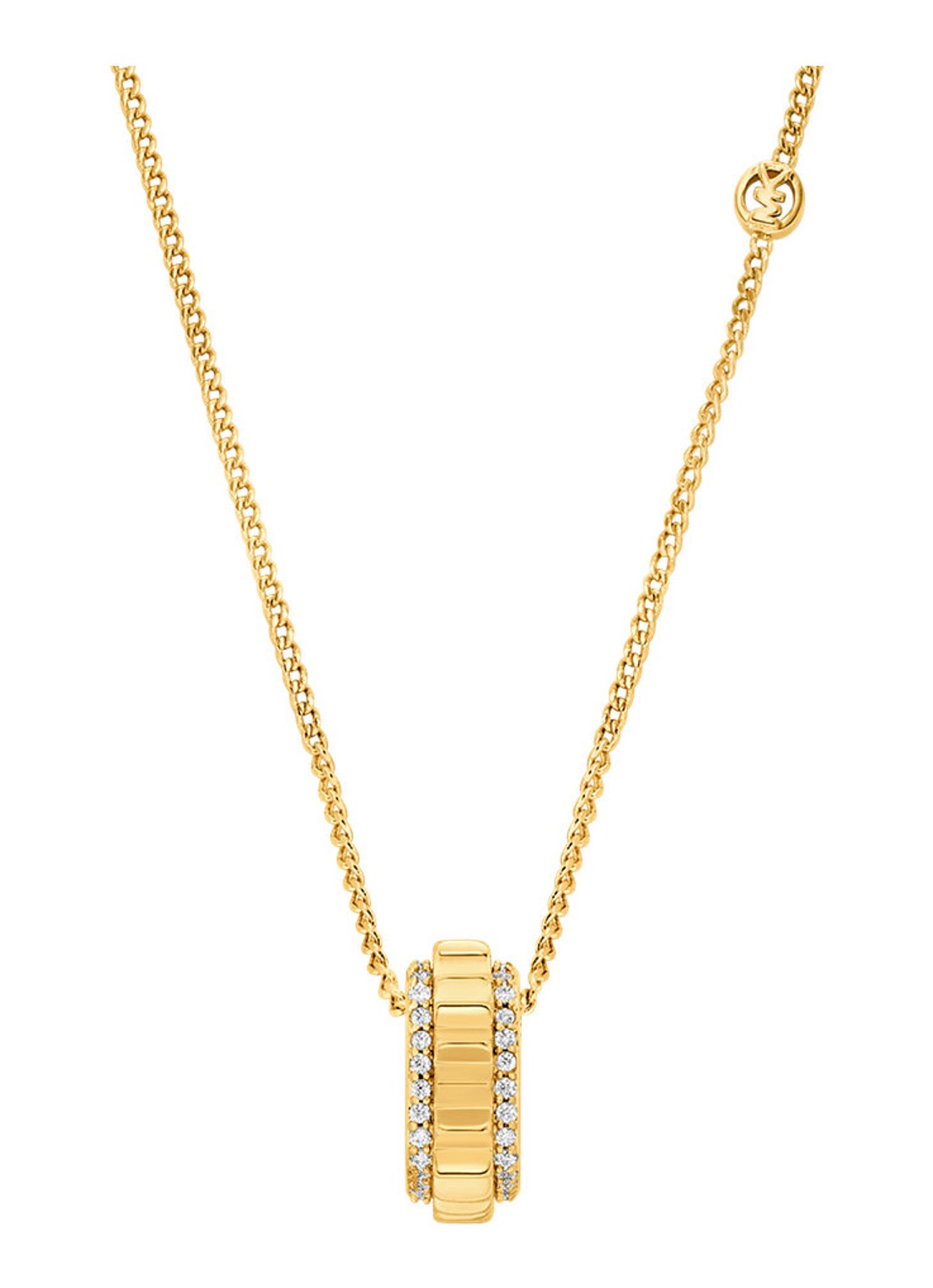 Michael Kors Premium ketting MKJ8609710 - voorkant goud