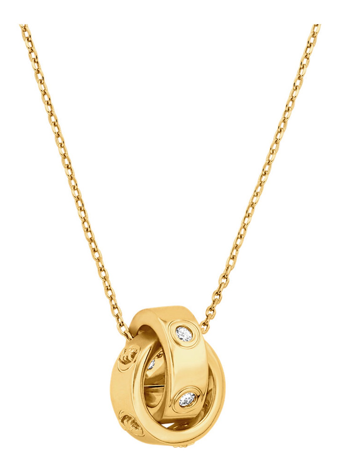 Michael Kors Premium ketting MKJ8654710 - voorkant 4 zilver